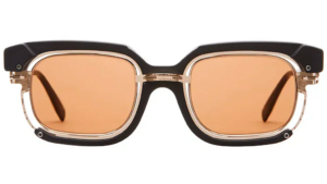 Kinh Kuboraum H91 Sunglasses 'Black Matte Rose Gold'