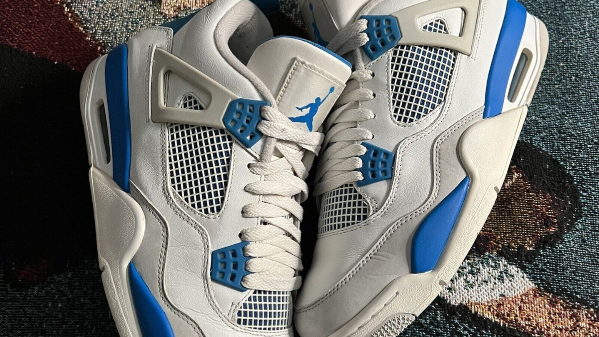 Hinh anh 2: Air Jordan 4 ‘Military Blue’ dang o dau trong lan song sneaker?