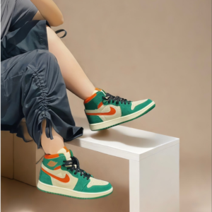 Giay Nike Air Jordan 1 High CMFT 2 'Green Orange' DV1305-308