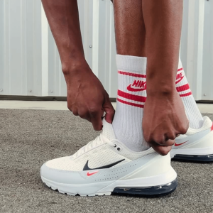 Giay Nike Air Max Pulse 'White Orange' DR0453-100