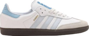 Giày Adidas Samba OG 'White Halo Blue' ID2055