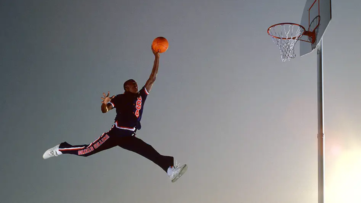 Khoanh khac New Balance bi lang quen cua Michael Jordan