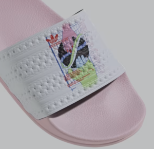 Dep Adidas Adilette 'You're Here For A Reason - Pink' HR0092
