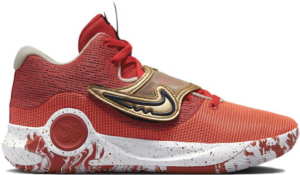 Giay Nike KD Trey 5 X 'University Red Metallic Gold' DD9538-600