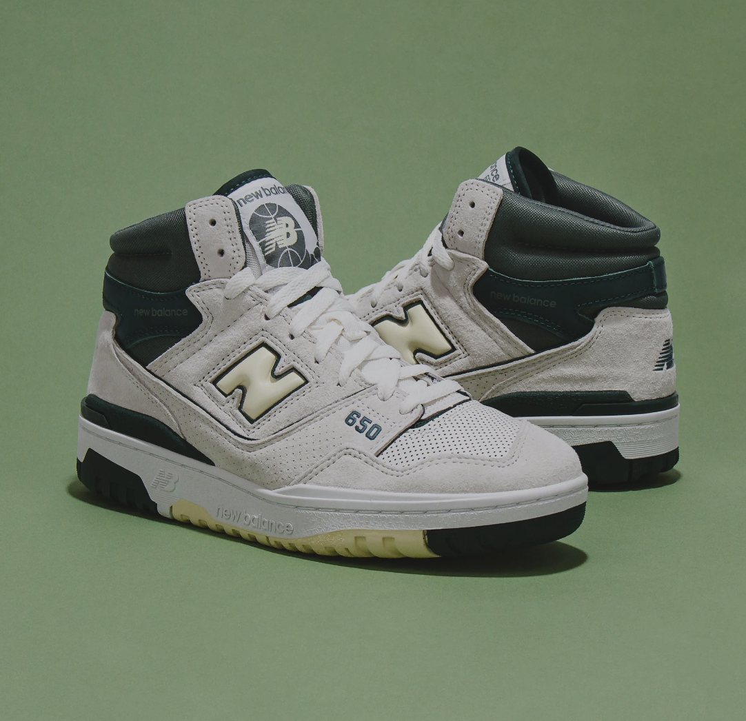 Giày New Balance 650R 'Sea Salt Nightwatch Green' BB650RVG