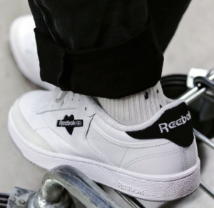 Giay Reebok Club C 85 'White Black' HQ7227