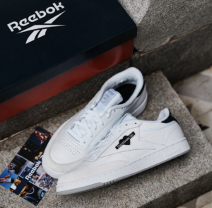 Giay Reebok Club C 85 'White Black' HQ7227
