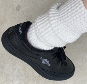 Giay Reebok Club C 85 'Black' GV6984