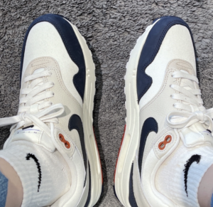Giay Nike Air Max 1 'Obsidian Rugged Orange' FD2370-110