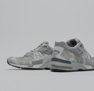 Giay New Balance 991v1 'Washed Grey' W991PRT