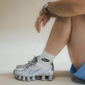 Giay Nike Shox TL 'Metallic Platinum Blue Tint' FQ2775-001