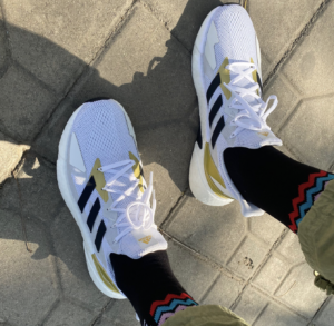 Giay Adidas X9000L4 'White Gold Metallic' FY2347