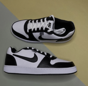Giay Nike Ebernon Low Premium 'White Black' AQ1774-102
