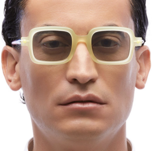 Kinh Kuboraum P2 Sunglasses 'Yellow'