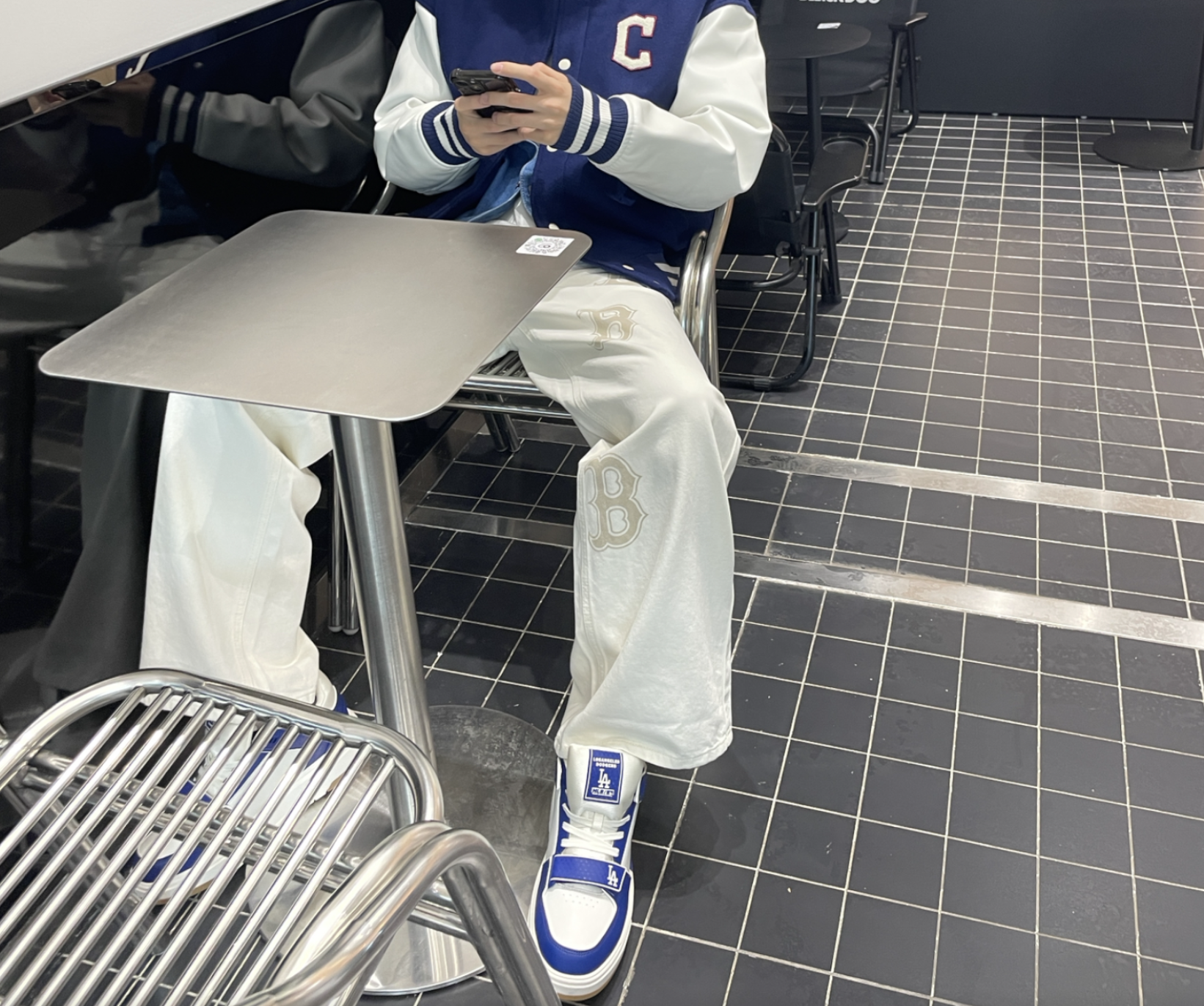 Alternative view of Giày MLB Chunky Liner LA Dodgers 'Blue' 3ASXLMF3N-07BLS