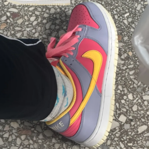 Giay Nike Dunk Low GS 'Pink Purple Orange' DH9765-500