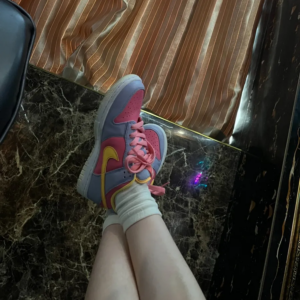 Giay Nike Dunk Low GS 'Pink Purple Orange' DH9765-500