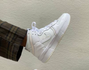 Giay Nike Dunk High Rebel Retro 'Triple White' DH3718-100