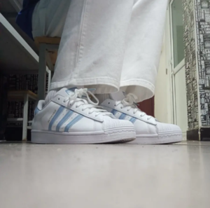 Giay Adidas Superstar 'White Ambient Sky' H05645