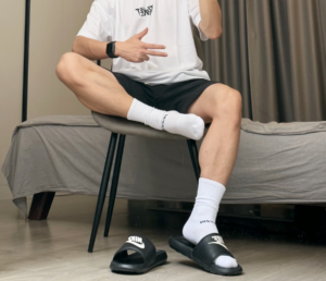 Dep Nike Victori One Slide 'Black White' CN9675-002