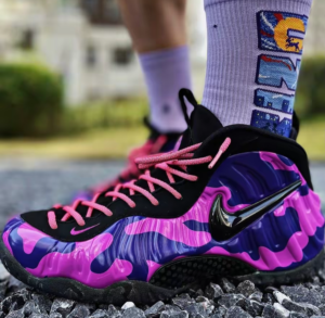 Giay Nike Air Foamposite Pro 'Purple Camo' 624041-012
