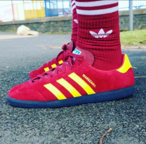 Giay Adidas Warszawa Spezial 'Noble Maroon' GX3819