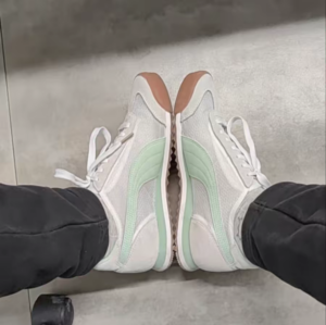 Giay Puma Roma OG 'White Mist Green' 387241-02