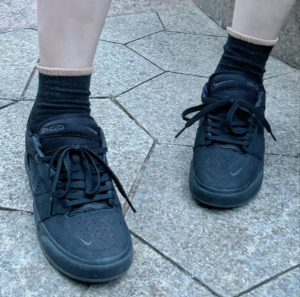 Giay Nike Ishod Wair Premium SB 'Triple Black' DZ5648-001