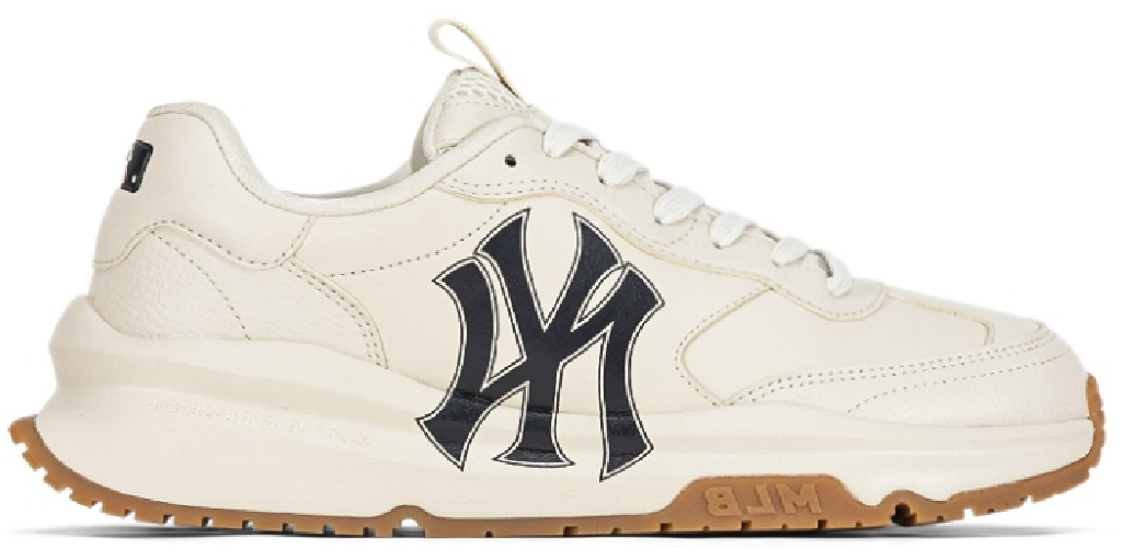 Giày MLB Chunky Yankees Beige White 3ASHCRB3N-50CRS Authentic-Shoes
