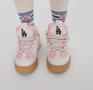 Giay MLB Chunky Wide Los Angeles ‘Pink’ 3ASXCCW3N-07PKS