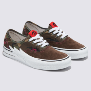 Giay Vans x AAPE Authentic Bolt 'Khaki' VN000BWCCMA1