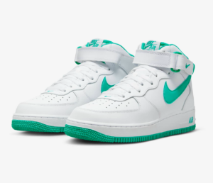 Giay Nike Air Force 1 Mid 'White Clear Jade' DV0806-102