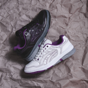 Giay Asics x Needles EX89 'White Purple' 1201A942-100