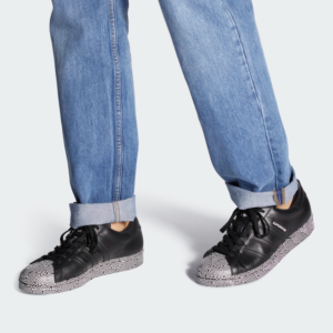 Giay Adidas Superstar x Hirocoledge 'Tokyo Black' FY1589