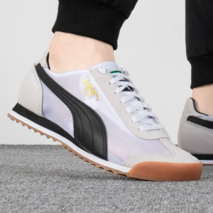 Giay Puma Roma OG T 'White Black' 387241-01