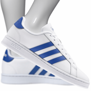 Giay Adidas Grand Court 'Royal Blue' H02062