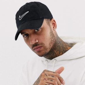 Mu Nike H86 Swoosh Wash 'Black' 943091-010