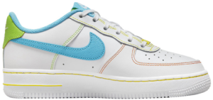 Giay Nike Air Force 1 Low GS 'Rainbow Stitch' FJ4614-100