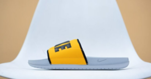 Dep Nike Offcourt 'Grey Yellow' BQ4639-701