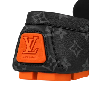 Giay Louis Vuitton LV Driver Mocassin 'Black' 1AAF3E