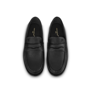 Giay Louis Vuitton Louis Loafers 'Black' 1ABM6Z