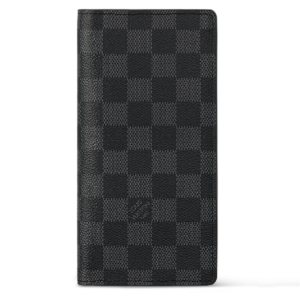 Louis Vuitton DAMIER GRAPHITE Brazza wallet (N62665)