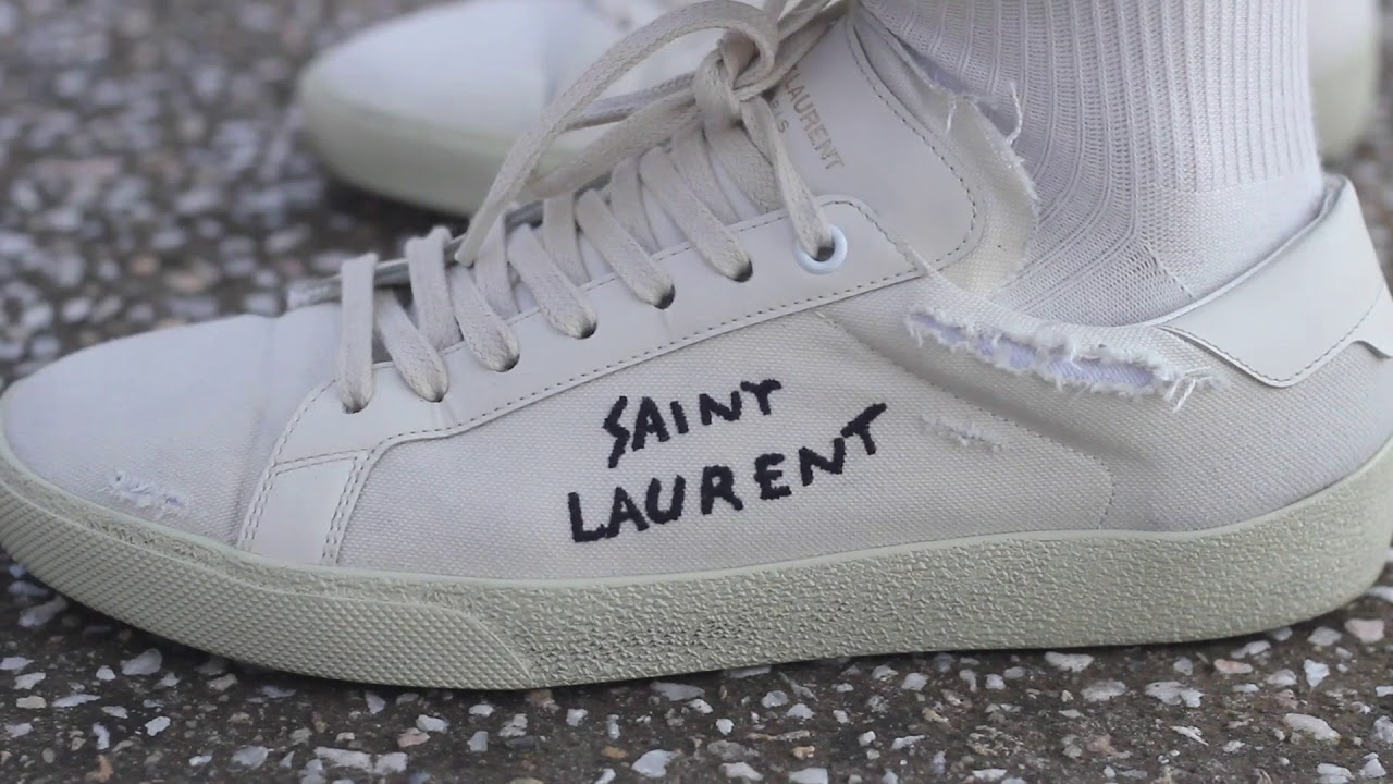 Hinh anh 6: Saint Laurent Court Sneaker: Net thanh lich vuot thoi gian