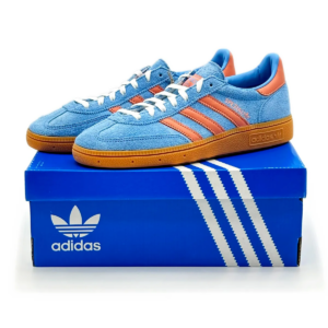 Giay Adidas Handball Spezial 'Light Blue Wonder Clay' IF6564
