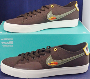 Giay Nike SB Blazer Court x DVD Linden 'Brown' CZ5605-200