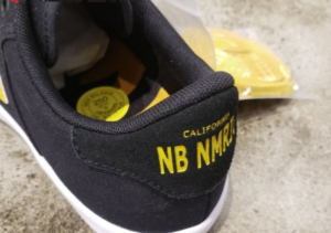Giay New Balance Numeric 212 'Black Yellow' NM212CAL