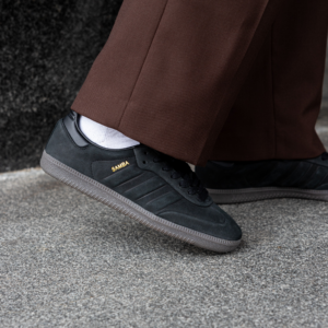 Giay Adidas Samba OG 'Core Black Gum' IG1237