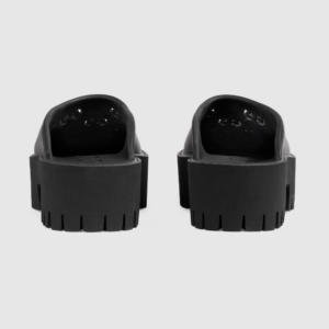 Dep Gucci Platform Perforated G 'Black' 663577-JFB00-1000