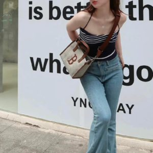 Tui MLB Basic Big Logo Canvas 'Brown' 3AORS062N-43BRD