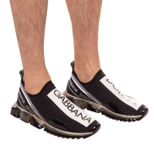 Giay Dolce & Gabbana Sorrento Sneakers 'Black' CS1595AK2358B956